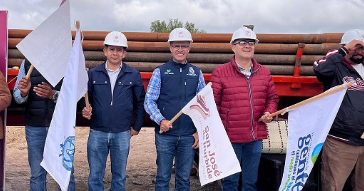 San José Iturbide inicia perforación de pozo de agua potable para mejorar suministro