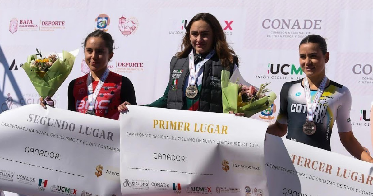 Sara Roel, orgullo leonés, conquista el Campeonato Nacional de Ciclismo 2025
