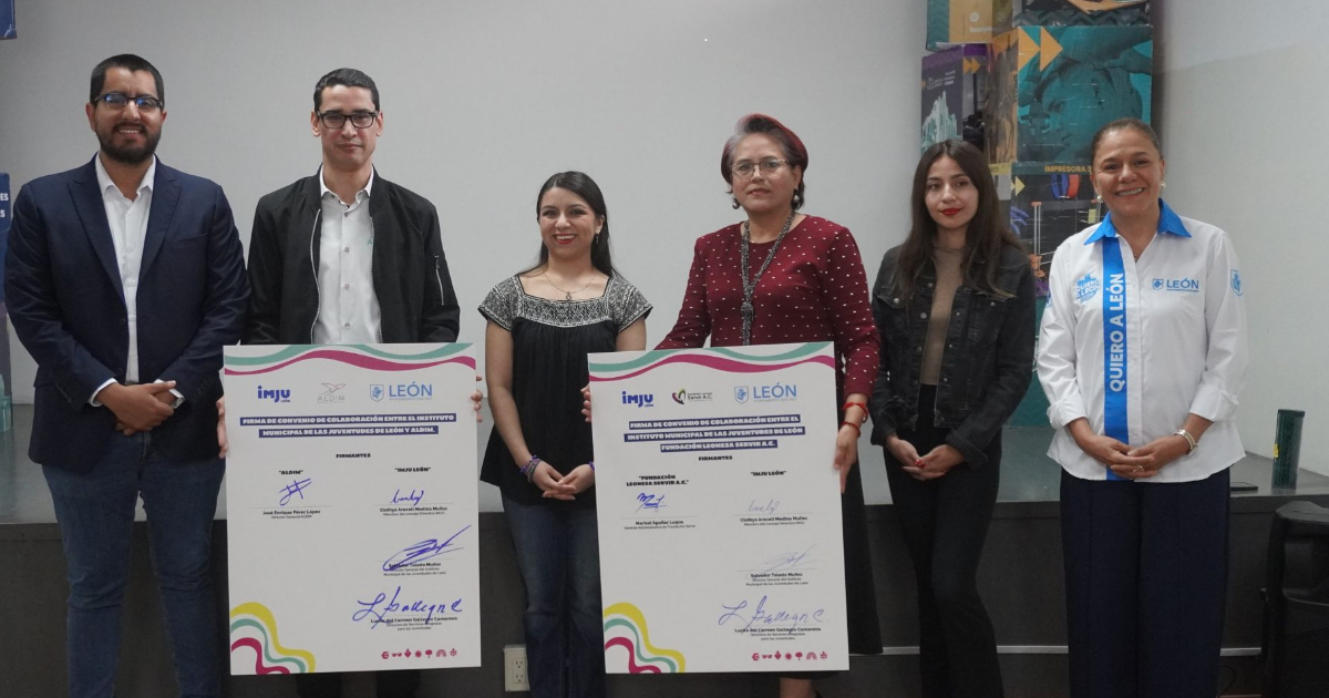 León impulsa inclusión juvenil con nuevo convenio a favor de jóvenes con discapacidad