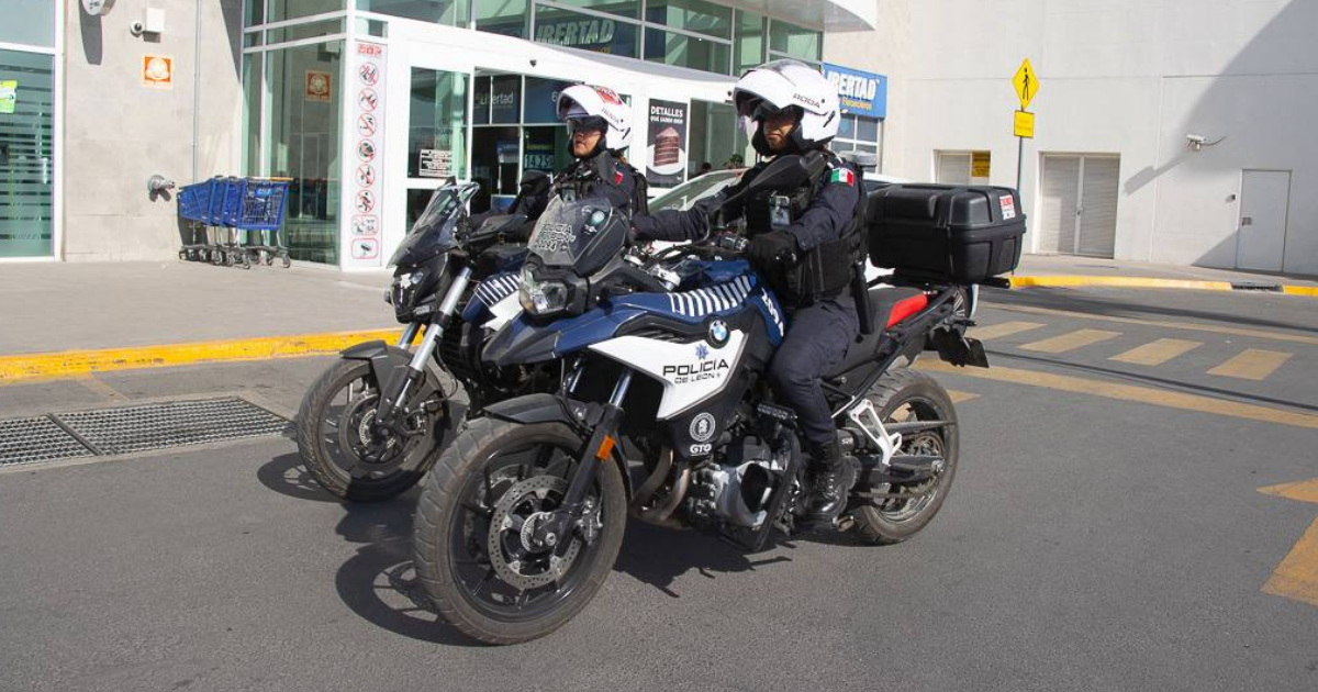 Operativo de seguridad en León durante el Buen Fin 2025