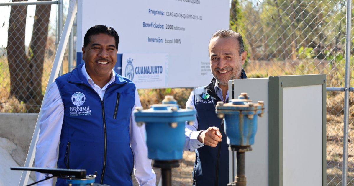 Purísima del Rincón inaugura plantas de tratamiento para fortalecer el cuidado del agua en el municipio