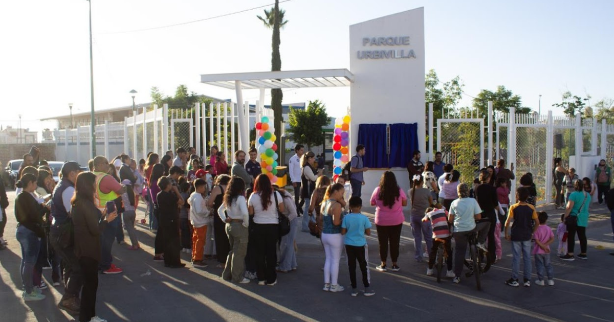 León inaugura el Parque Urbivilla gracias al programa Participa León y al impulso ciudadano