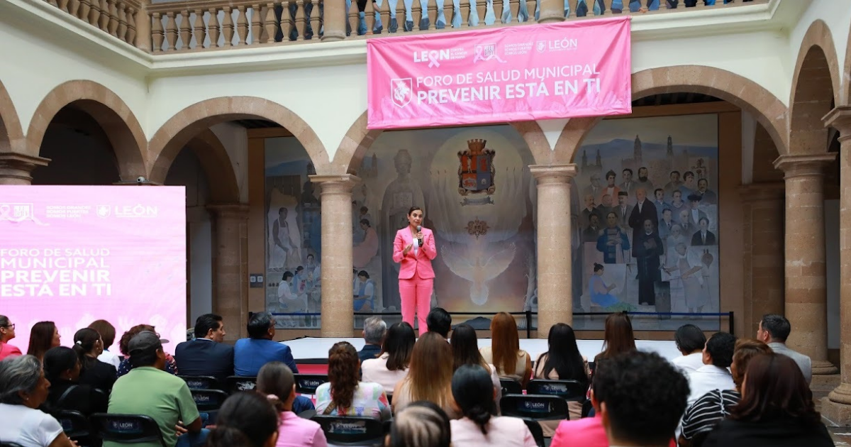 León impulsa la salud femenina con el foro “Prevenir está en ti”