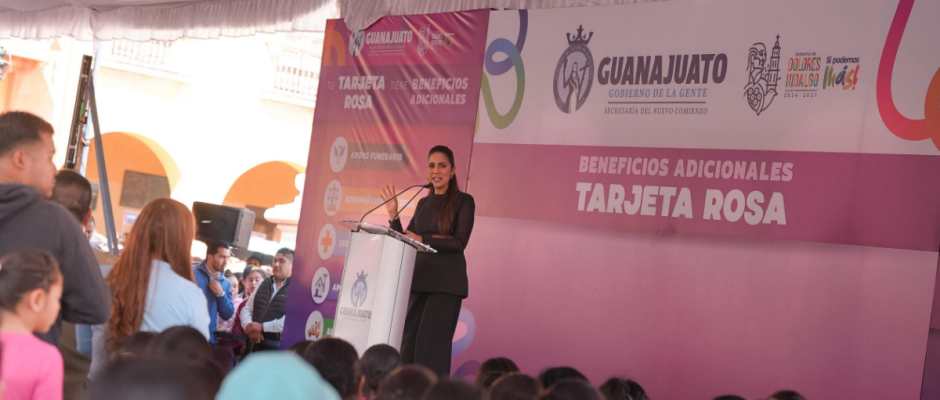 Tarjeta Rosa Guanajuato