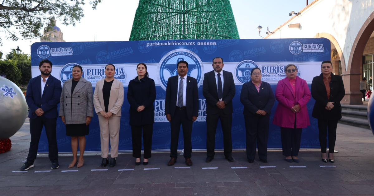 Purísima del Rincón conmemora el Aniversario de Guanajuato con acto cívico histórico