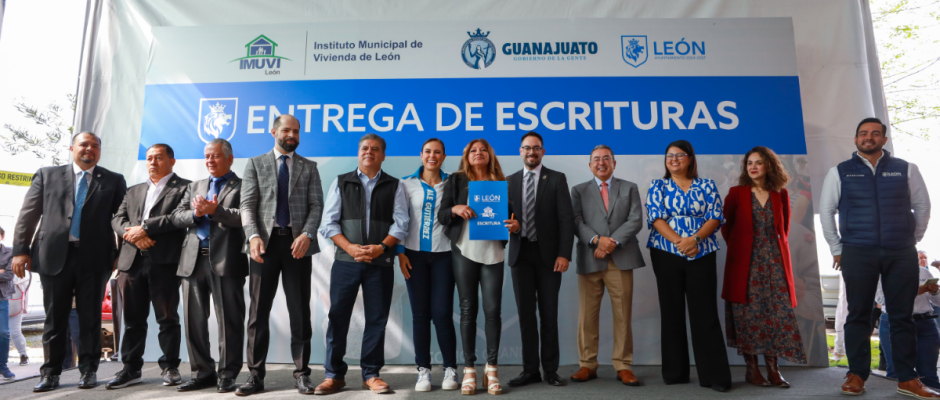 Entrega de escrituras