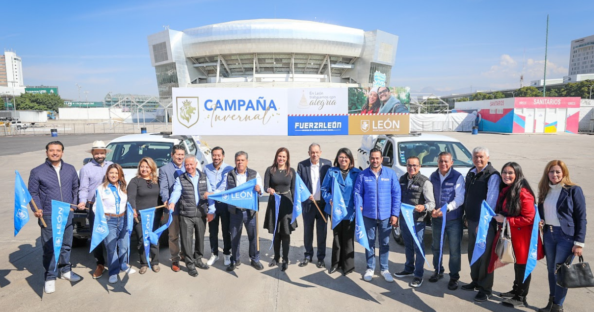 Fuerza León protege a familias ante el frío con apoyo invernal y atención cercana