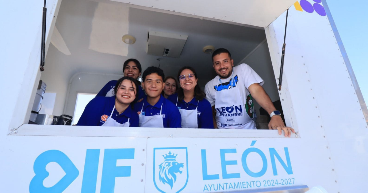 Nuevo comedor móvil León Sin Hambre refuerza apoyo alimentario en colonias vulnerables