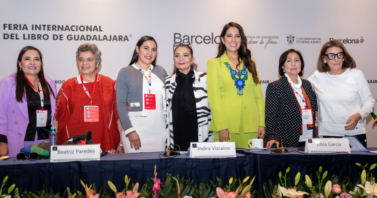 Mujeres en el Poder: Gobernadora Libia Dennise impulsa liderazgo femenino en la FIL Guadalajara