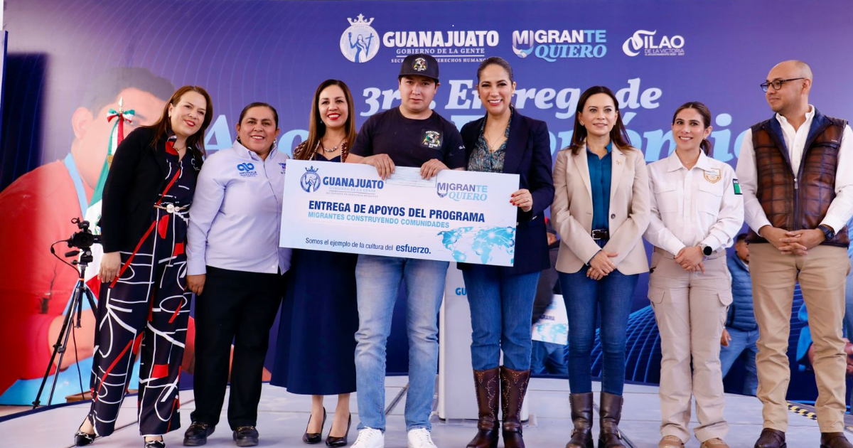 Apoyos a personas migrantes fortalecen el retorno digno en Guanajuato