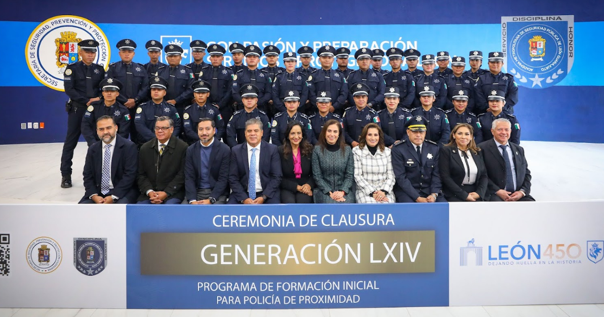 Formación policial en León fortalece la seguridad con nuevos policías de proximidad