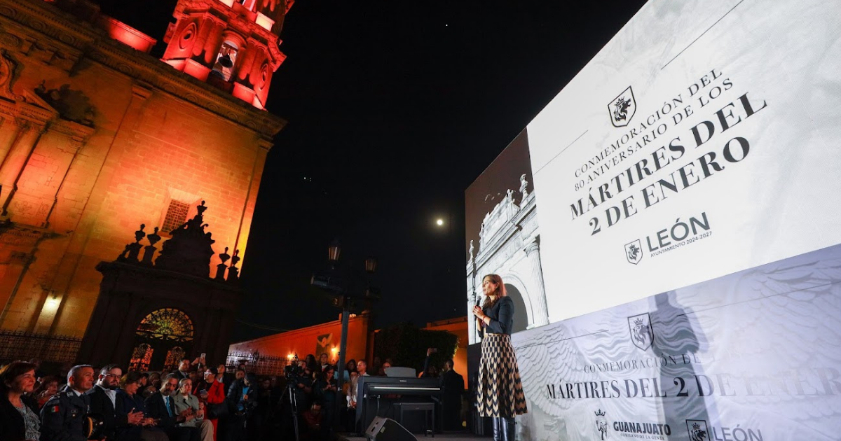 León honra a los Mártires del 2 de enero y reafirma su legado de libertad