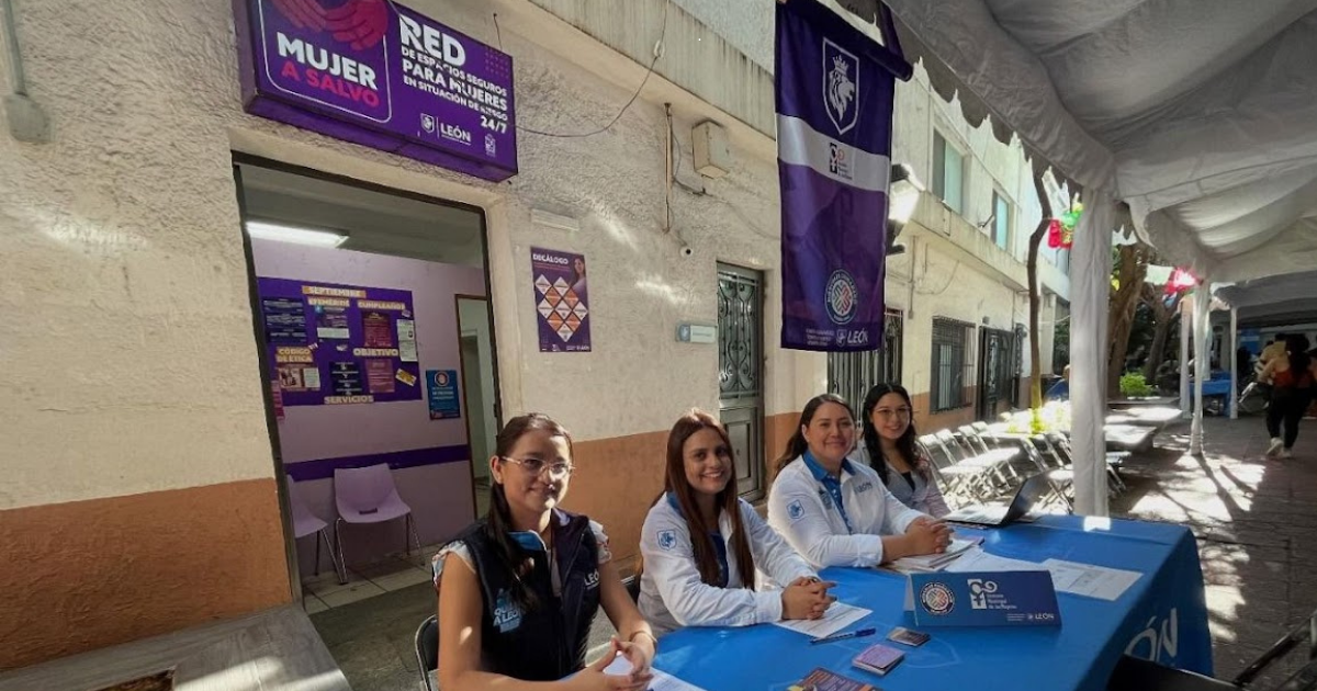 Mujer a Salvo León brinda atención 24/7 y protege a mujeres en situación de violencia