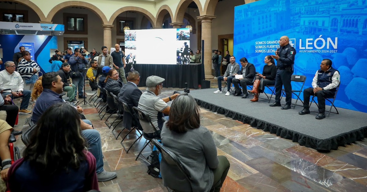 Seguridad León 2025 logra resultados históricos y protege a las familias