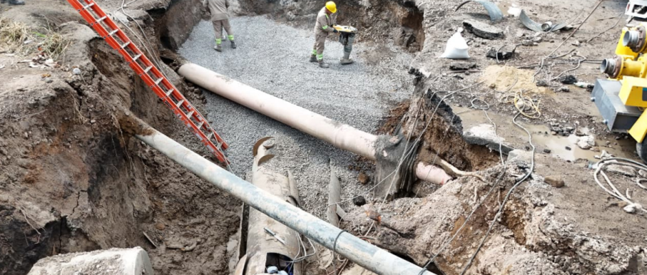 reparación fuga SAPAL