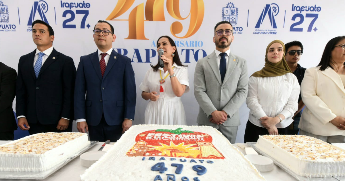 479 aniversario de Irapuato: orgullo, historia y unidad en una celebración histórica