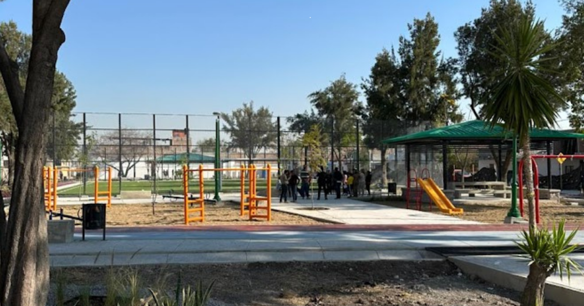 Nuevo parque en San José de los Montes impulsa convivencia y deporte en León