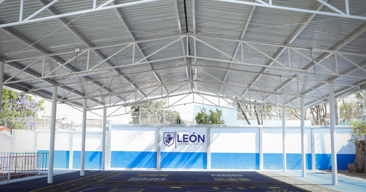 Renovación en preescolar María Luisa Diosdado mejora seguridad y aprendizaje en León