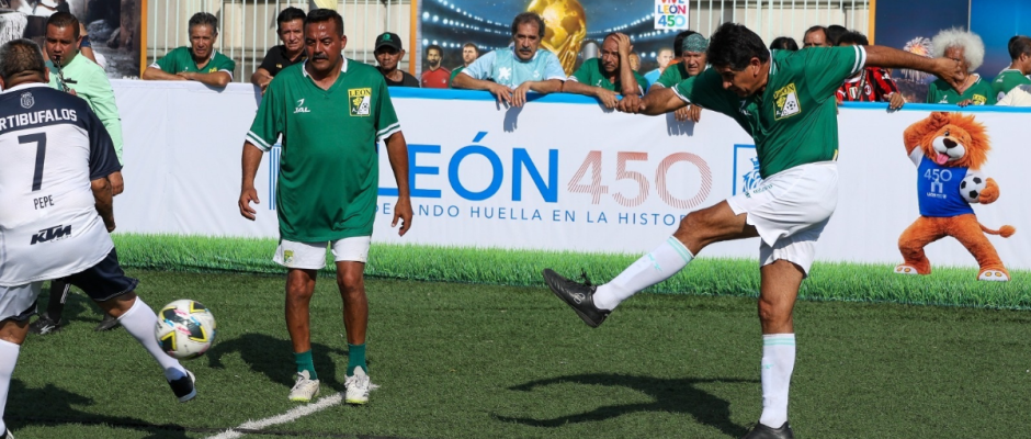 Leyendas futbol León