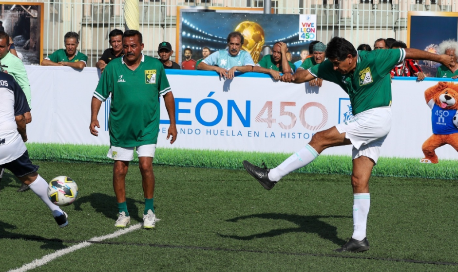 Leyendas futbol León