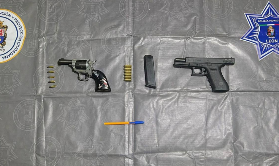 detención armas León