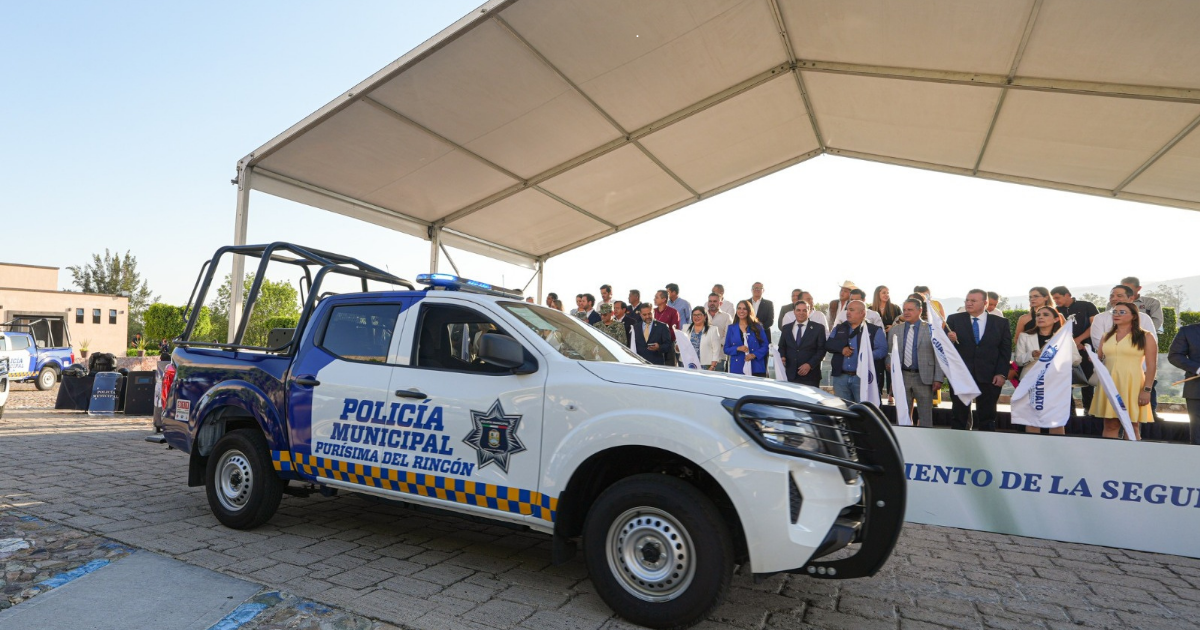 Seguridad Pública en Purísima recibe nuevas patrullas y tecnología para responder más rápido