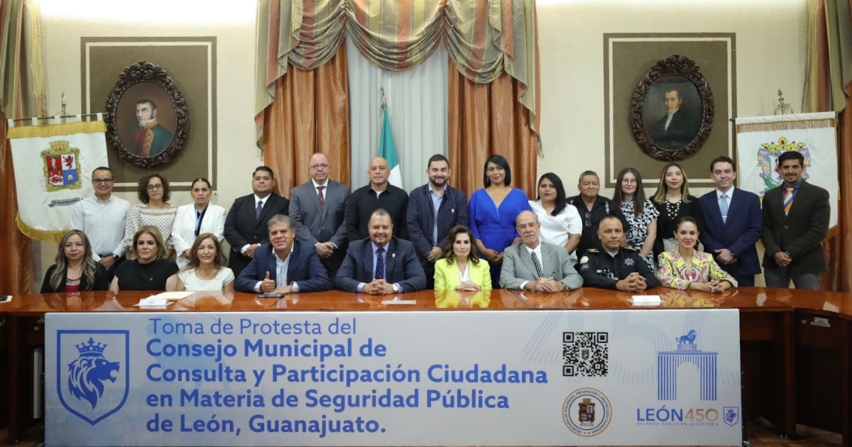 León fortalece seguridad ciudadana con nuevo Consejo Municipal de Participación