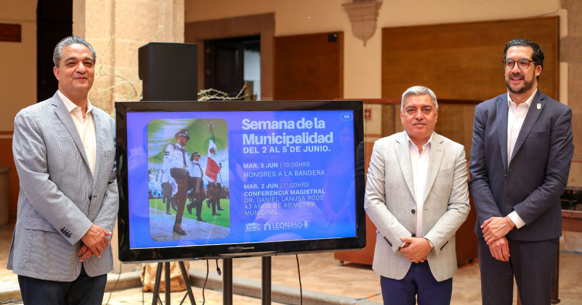 Semana de la Municipalidad 2026 impulsará la memoria histórica y el futuro de León