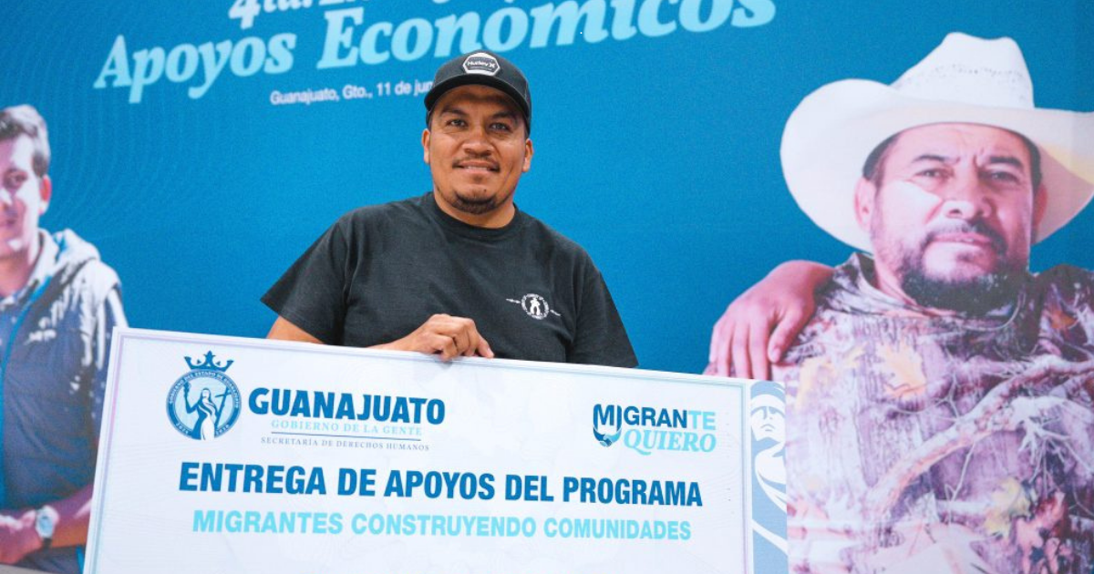 Apoyos a migrantes retornados impulsan nuevos negocios y oportunidades en Guanajuato