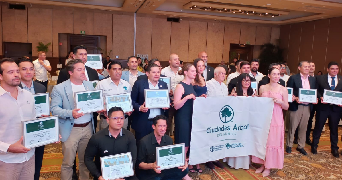 Purísima del Rincón obtiene reconocimiento internacional como Ciudad Arbórea 2025
