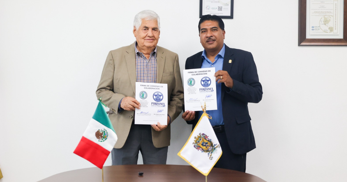 Convenio educativo fortalece oportunidades para estudiantes en Purísima del Rincón