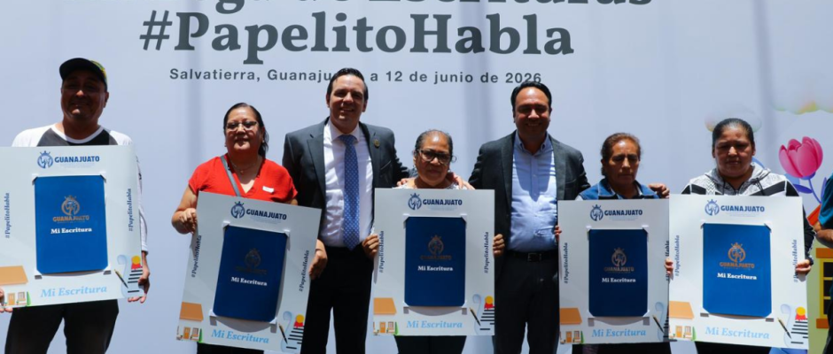 Entrega de escrituras