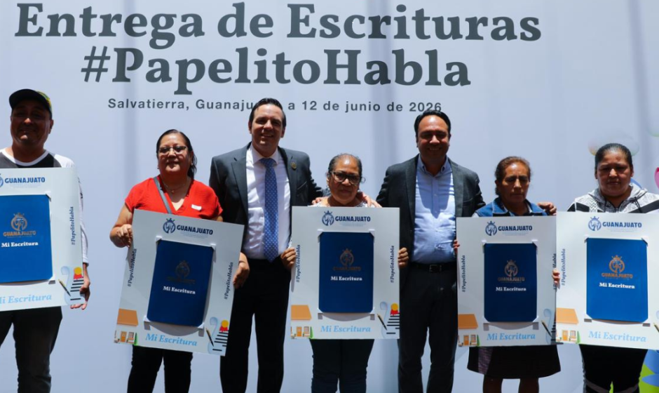Entrega de escrituras
