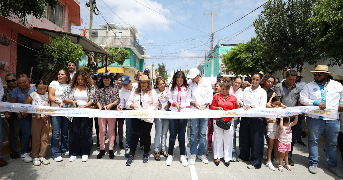 Movilidad incluyente en León transforma la vida de 68 familias en Piletas IV Sección
