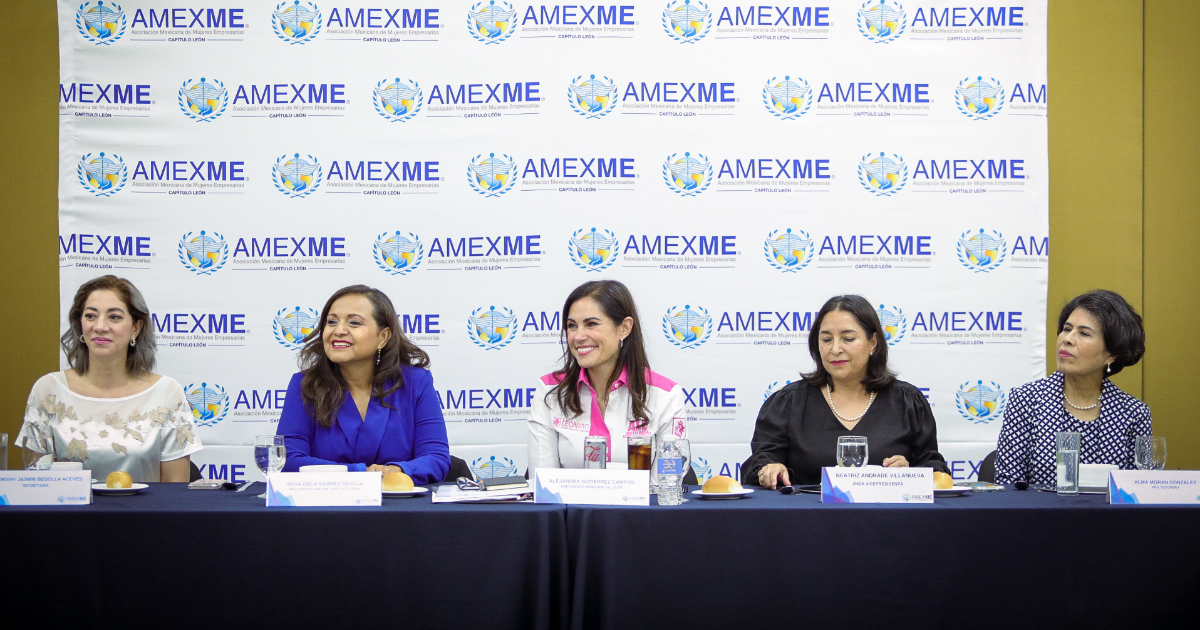 Mujeres empresarias impulsan el desarrollo de León con inversión histórica de 4 mil millones de pesos