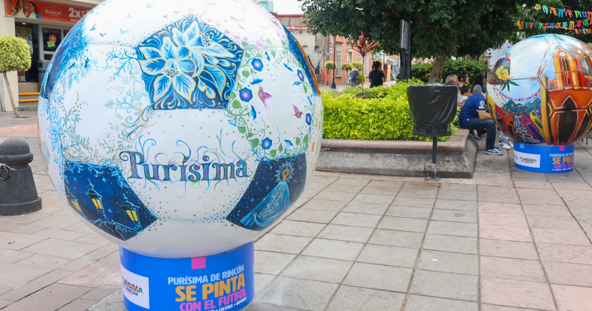 Purísima se Pinta con el Fútbol: arte, identidad y pasión deportiva toman las calles del municipio