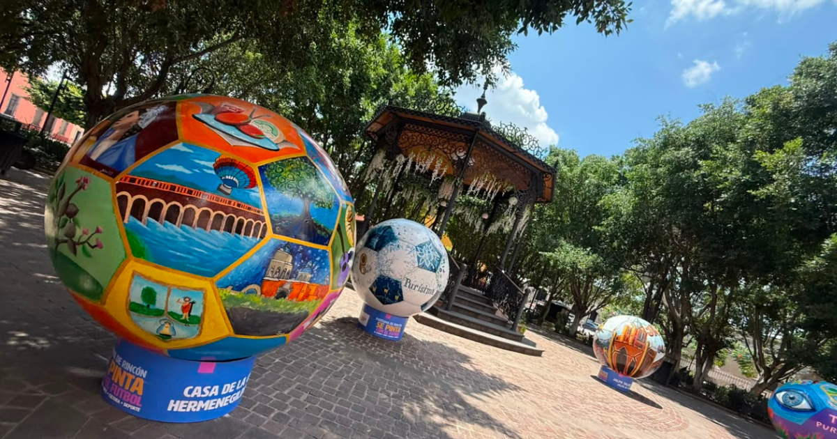 6 Balones Gigantes llegan a Jalpa de Cánovas para impulsar el turismo cultural en Purísima del Rincón