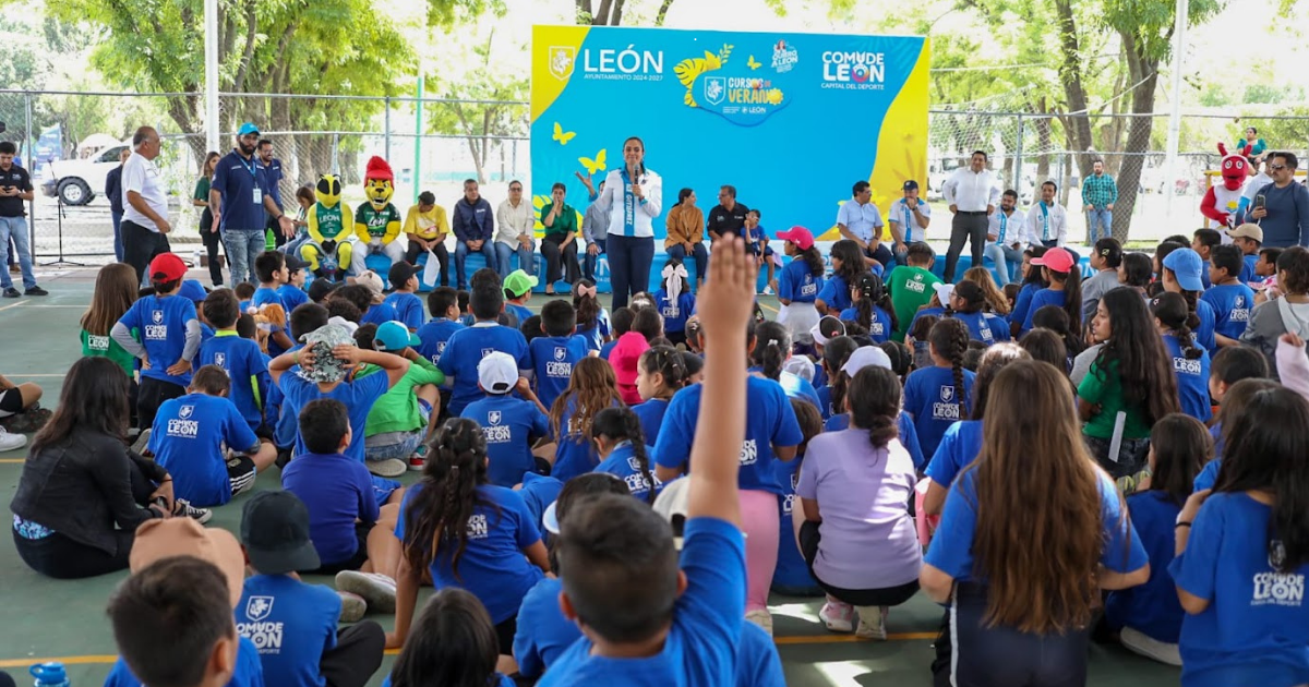 Cursos de Verano León 2026 beneficiarán a más de 26 mil niñas y niños con actividades gratuitas
