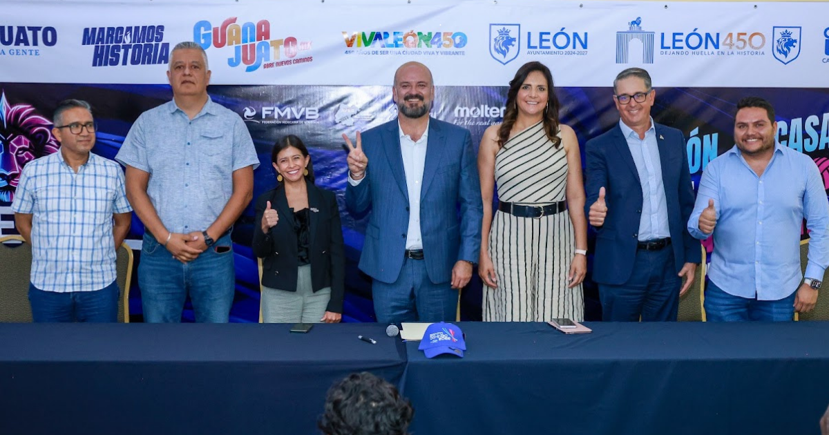 Festival Nacional de Voleibol 2026 rompe récord en León con 17 mil deportistas y una derrama de 450 millones