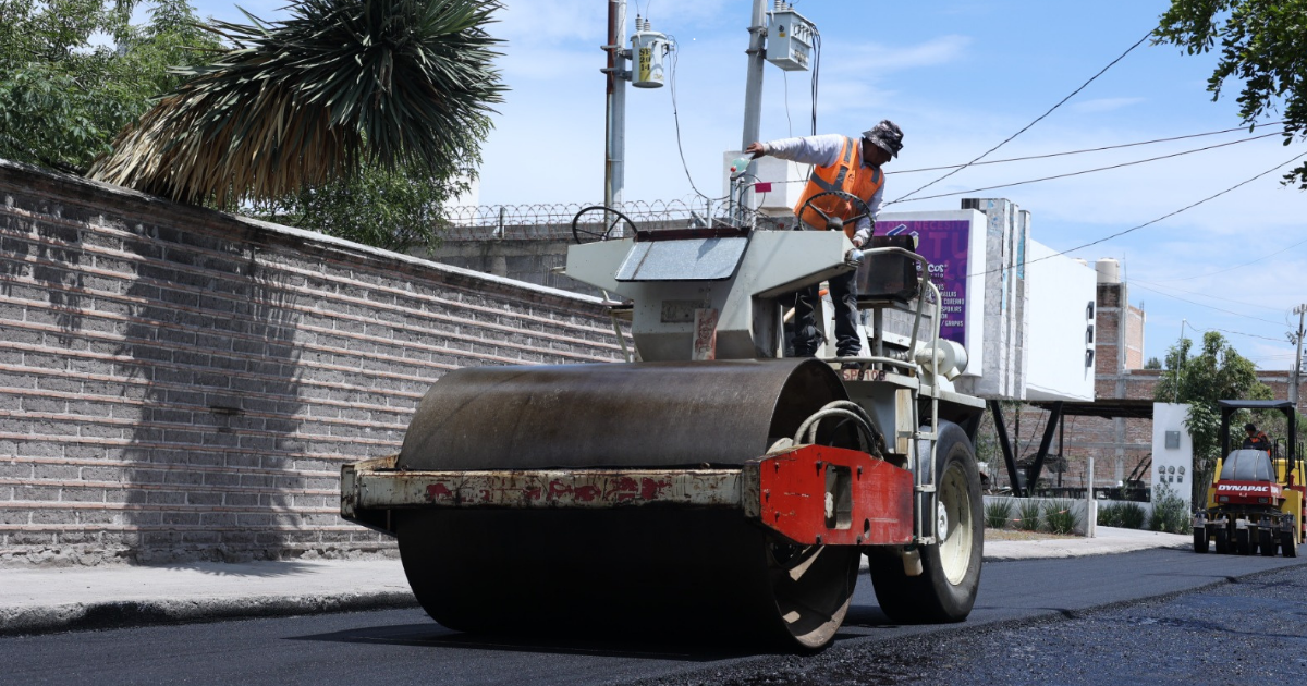 Rehabilitación de calles en Purísima del Rincón impulsará una movilidad más segura en seis vialidades