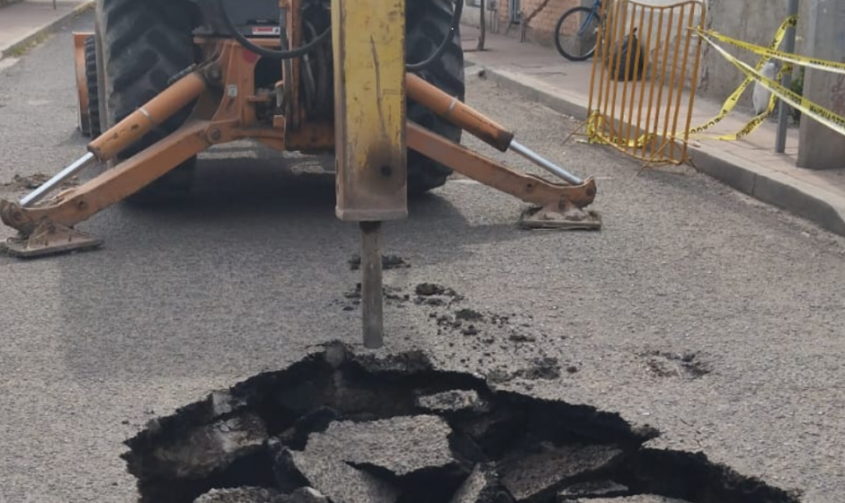 Socavón en Purísima