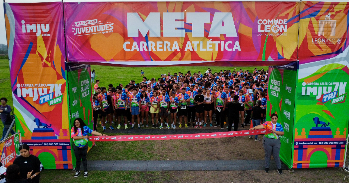 Carrera IMJU 7K Tri Run reúne deporte e inclusión durante el Mes de las Juventudes 2026