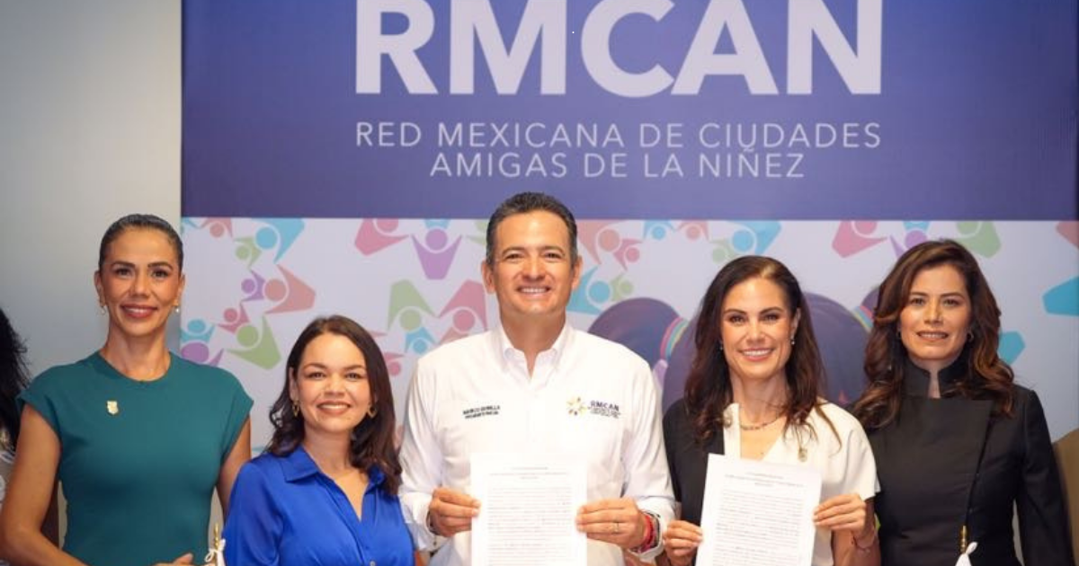 Ale Gutiérrez asume presidencia de la Red Mexicana de Ciudades Amigas de la Niñez