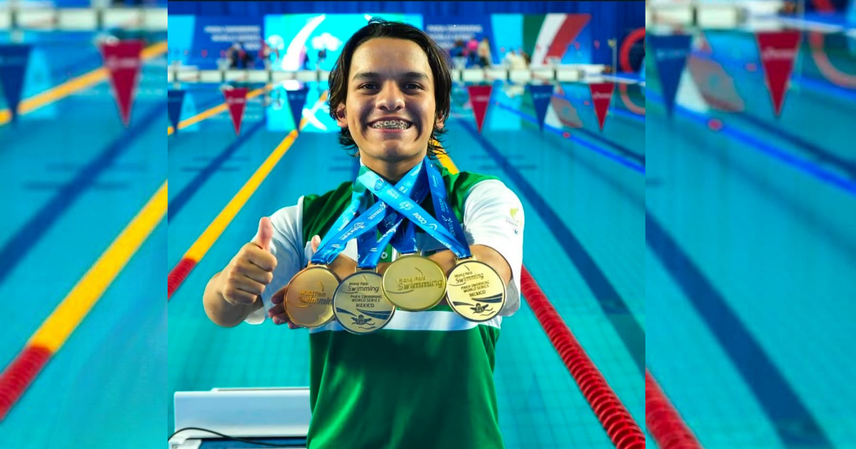 Guanajuatenses conquistan 10 medallas en la Serie Mundial de Paranatación Jalisco