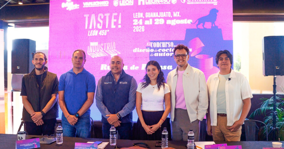 Taste! 2026 llega a León con mixología, gastronomía y talento internacional
