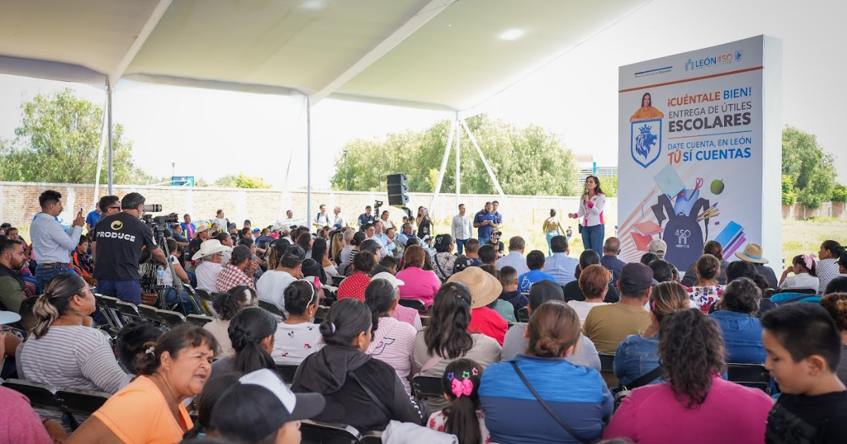 Útiles escolares en León: Gobierno entregará 9 mil 500 paquetes para fortalecer el regreso a clases