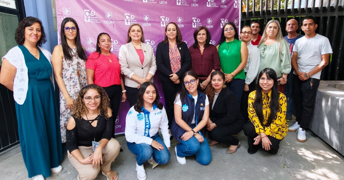 IMMujeres fortalece la protección de información de las mujeres en León