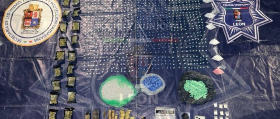 Droga asegurada en León