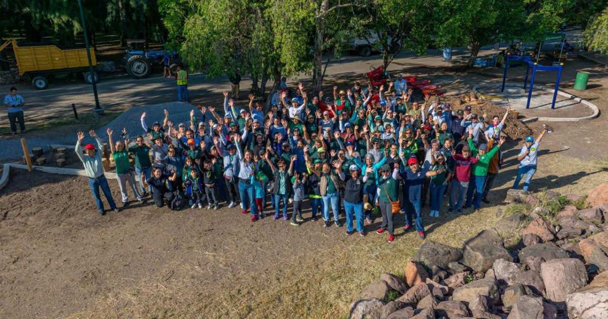 Enchula tu Parque transforma Bosque Sur con más de 150 voluntarios en León