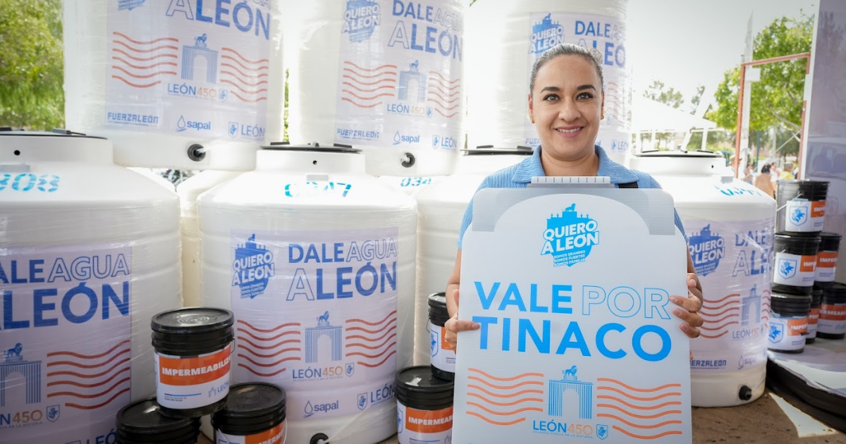 León entrega 2 mil 180 apoyos para mejorar las condiciones de vivienda